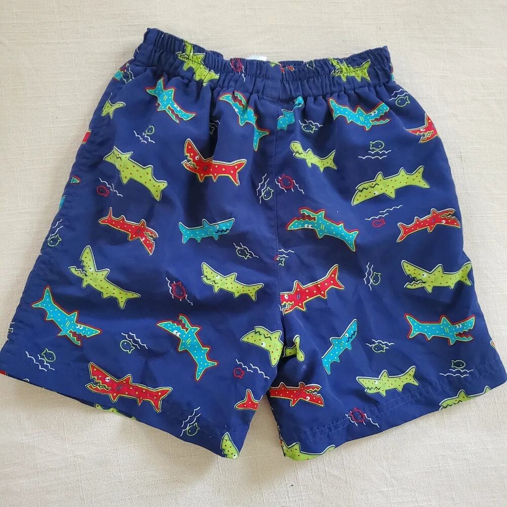 Vintage Shark Swim Trunks 4t - Picture 8 of 8